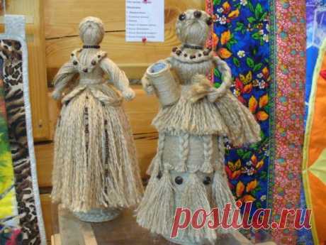 Куклы из тонкого шпагата