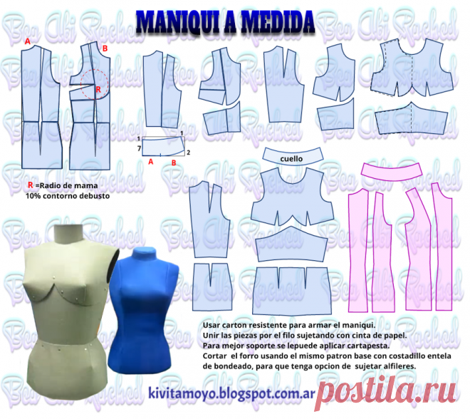 MANIQUI A MEDIDA | Manualidades