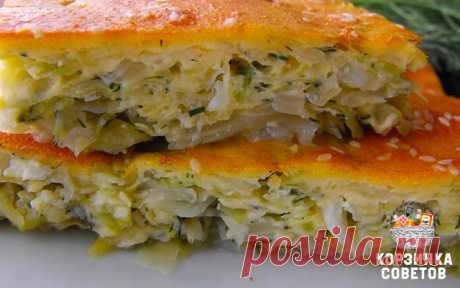 Пирог  КАПУСТНЫЙ очень ВКУСНЫЙ !
Пирог делается просто, но он очень вкусный.
Аромат стоит на весь дом!