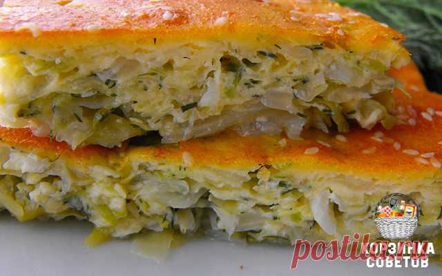 Пирог  КАПУСТНЫЙ очень ВКУСНЫЙ !
Пирог делается просто, но он очень вкусный.
Аромат стоит на весь дом!