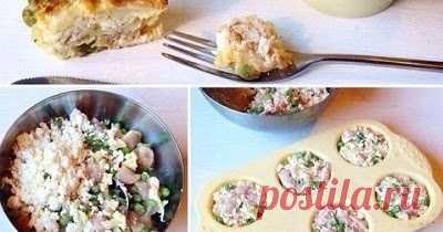Куриная грудка с овощами и творогом
