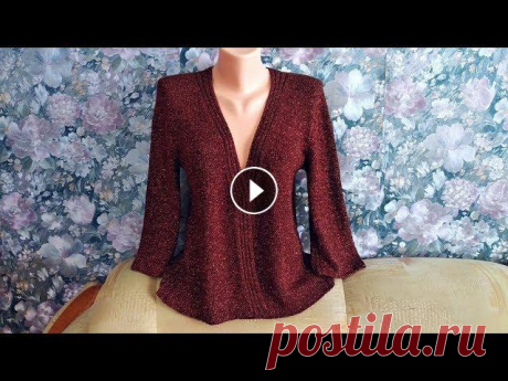 Классический жакет спицами из YARNART DIAMOND .Рассказываю,как вязала. Магазин Пряжа.су: Промокод: NADEZHDA9 – скидка 5% на весь ассортимент товара с 6 сентября по 6 ноября. Пряжа YARNART DIAMOND Спицы 3,5 мм. Размер 50. ...