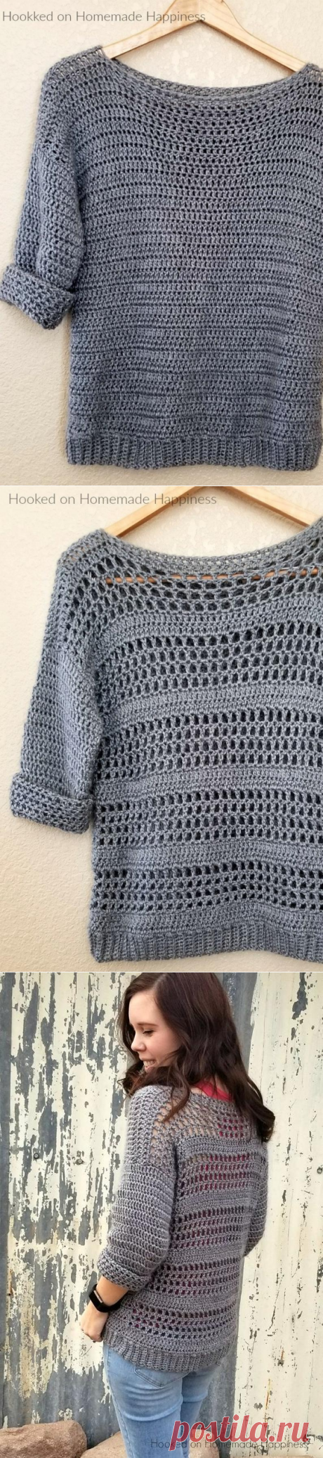 Simple Sweater Crochet PATTERN | Etsy