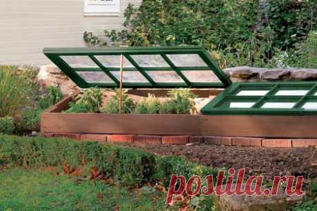 Теплица из оконной рамы