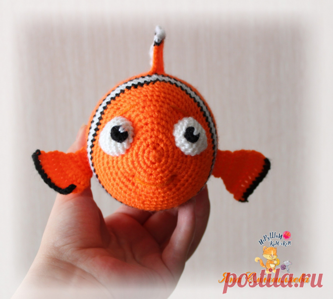 PDF рыбка-клоун Немо. FREE amigurumi crochet pattern. Бесплатный мастер-класс, схема и описание для вязания игрушки амигуруми крючком. Вяжем игрушки своими руками! Рыба, рыба-клоун, Немо из мультфильма, Nemo, fish. #амигуруми #amigurumi #amigurumidoll #amigurumipattern #freepattern #freecrochetpatterns #crochetpattern #crochetdoll #crochettutorial #patternsforcrochet #вязание #вязаниекрючком #handmadedoll #рукоделие #ручнаяработа #pattern #tutorial #häkeln #amigurumis
