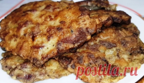 "Растрепки" из печени: вкусно, бюджетно и сытно! - Любимые рецепты