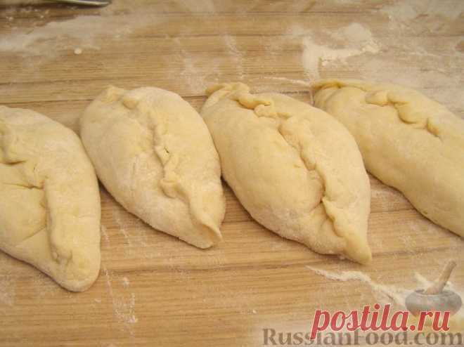 Рецепт: Тесто бездрожжевое на кефире (для лепешек) на RussianFood.com