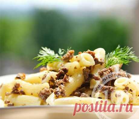 Как приготовить в микроволновке макароны по-флотски - Макароны . 1001 ЕДА вкусные рецепты с фото!