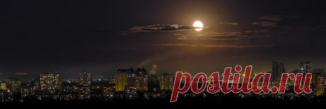 Фотография ... лунная ночь . Фотосайт funPhoto