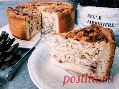 Луковый пирог (Zwiebelkuchen)