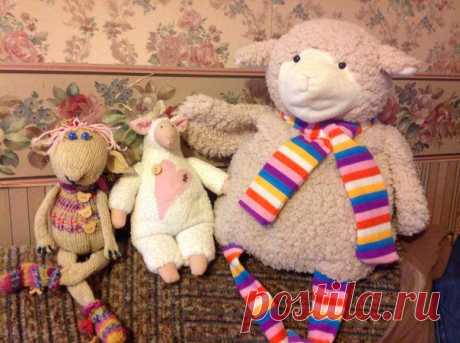 Моя работа -овечка с левого края