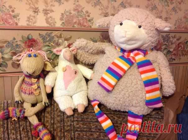 Моя работа -овечка с левого края