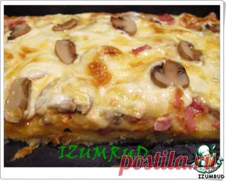 ПИЦЦА С ДВОЙНЫМ &quot;ДНОМ&quot;. ИЗУМИТЕЛЬНО ВКУСНАЯ!!!