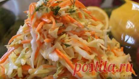 Салат &quot;Коул Слоу&quot;. Самый вкусный капустный салат!