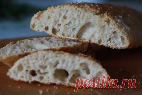 Вкусная домашняя чиабатта - Кулинарный блог Allanja.com