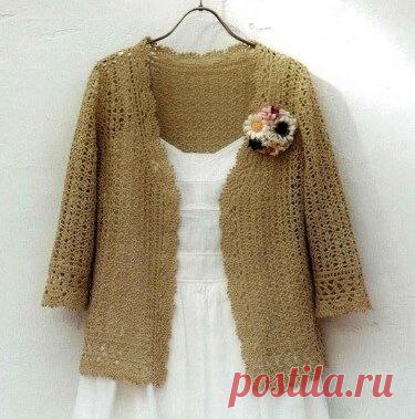 Вязаные жакеты крючком: ажурный шедевр вашего гардероба | Вязание идеи для вдохновения | Дзен