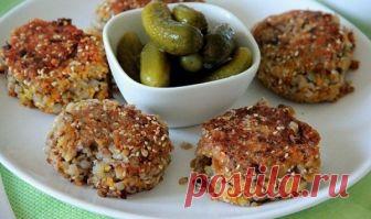 Питательные котлеты без мяса!