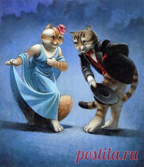 Коты / Декупаж / Картинки для декупажа