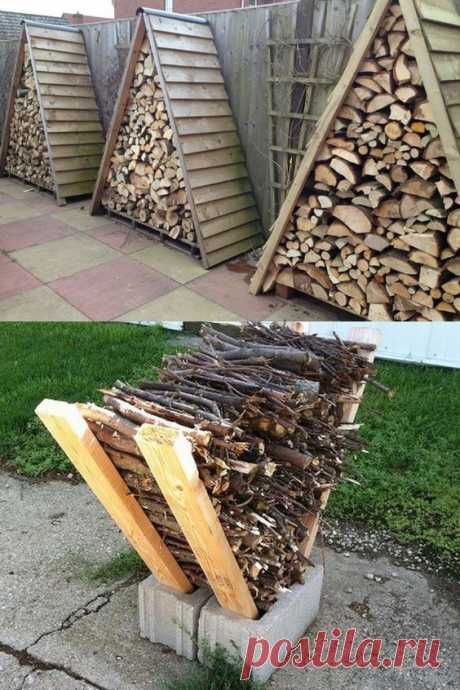 15 Fabulous Firewood Rack & Storage Ideas!