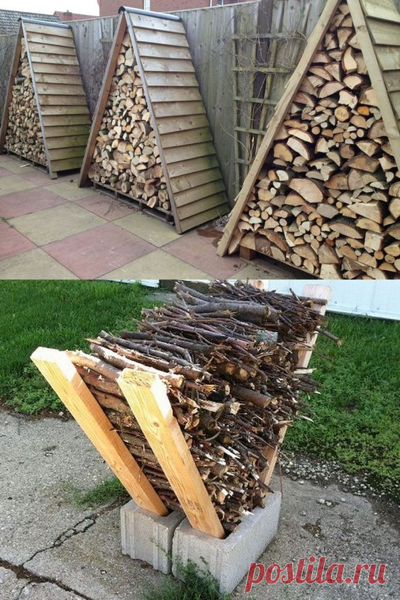 15 Fabulous Firewood Rack & Storage Ideas!
