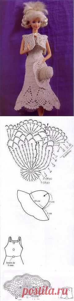 Crochet Patterns. Dress Free. Length Dresses. | Laboratory household