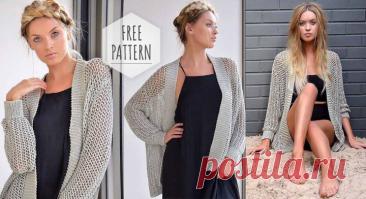 Lace Cardigan Free Pattern