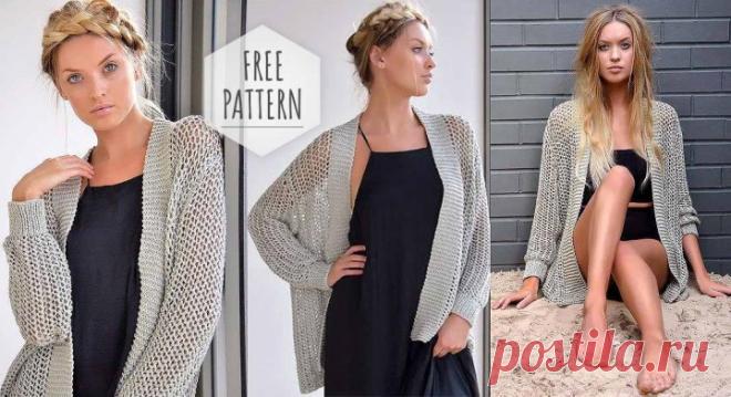 Lace Cardigan Free Pattern