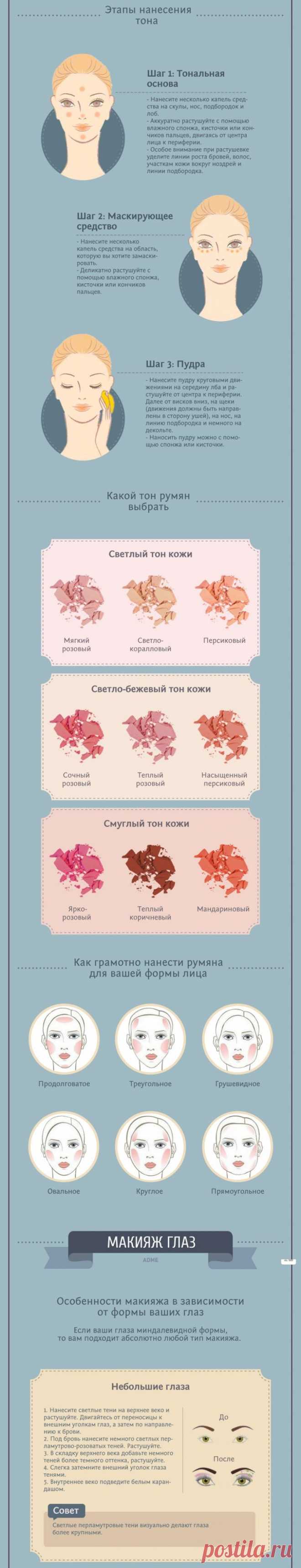 Самый полный гид по макияжу / Все для женщины