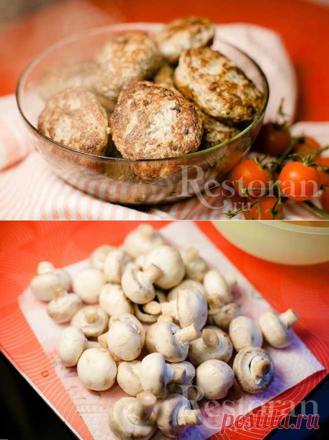 Котлеты с грибами - пышные, нежные и удивительно вкусные..