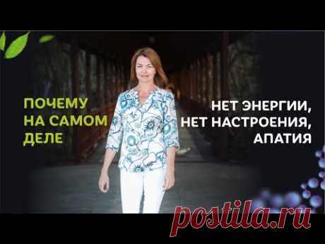 Почему на самом деле нет энергии, нет настроения, апатия / Елена Бахтина #старочстинет