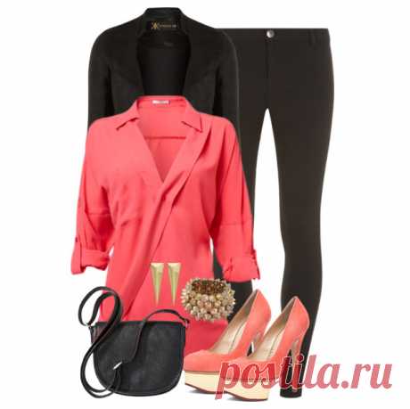 Коралловый цвет — варианты сочетаний в одежде