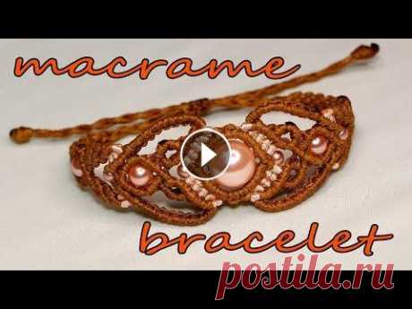 БРАСЛЕТ МАКРАМЕ. MACRAME BRACELET. Как сплести браслет в стиле макраме. How to weave a macrame style bracelet. Уехали, жить в доме на колёсах и путешествовать! Очень интересные ребята) ...