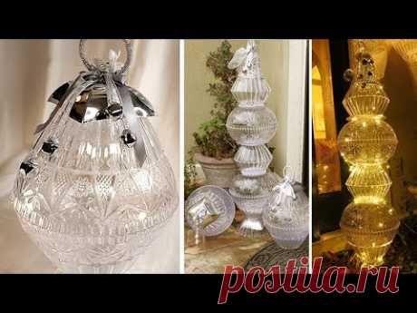 Giant Outdoor Crystal Ornaments - Dollar Tree DIY - YouTube
