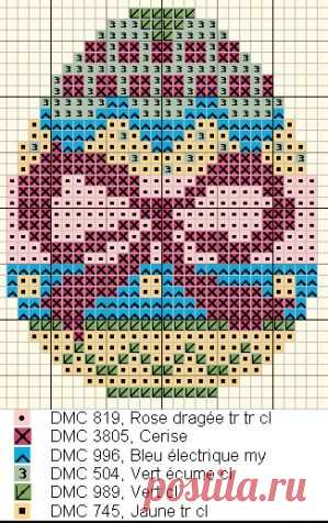 Осторожно! Вышиваем яйца!!! :))) / Вышивка / Вышивка крестом