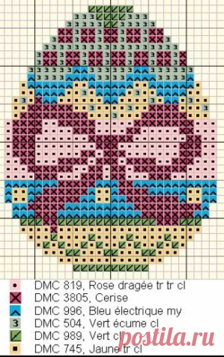 Осторожно! Вышиваем яйца!!! :))) / Вышивка / Вышивка крестом