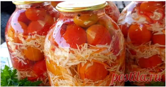 Помидоры в капусте на зиму: необычно, доступно и безумно вкусно ...