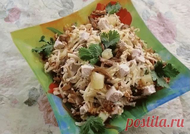 Салат «Сытый кум»