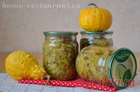 Салат из зеленых помидор на зиму «Изумрудный» (без стерилизации) | Домашний Ресторан