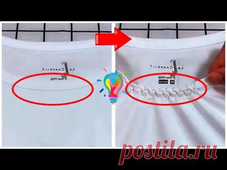 Useful life hacks with clothes