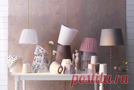 Как сделать абажур своими руками из ткани