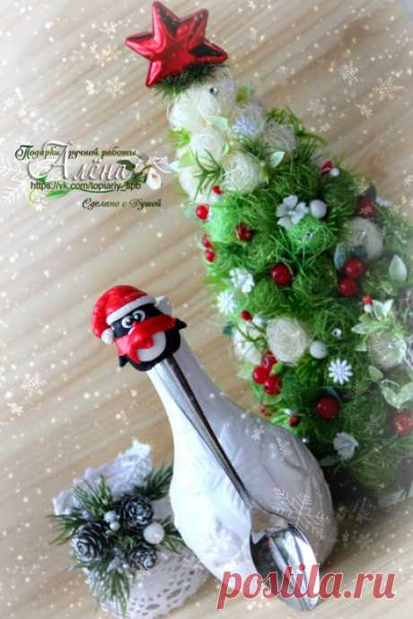 Ложечки Новогодние пингвинята 🌲🎁🐧  / Западло