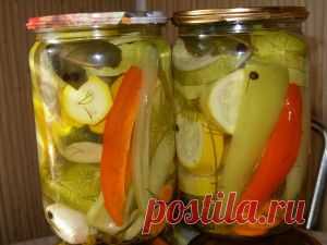 Маринованные кабачки быстрого приготовления...!!! - Простые рецепты Овкусе.ру