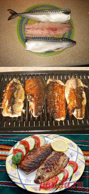 Скумбрия на решетке — мой лучший рецепт! Рецепт Сергея Джуренко