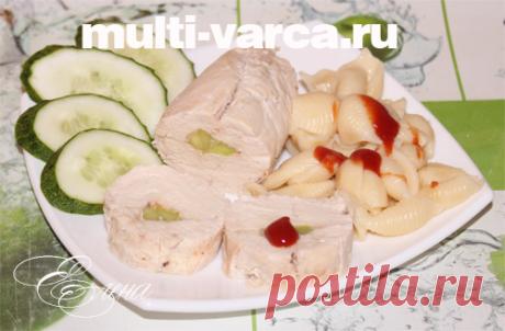 Куриный рулет в мультиварке