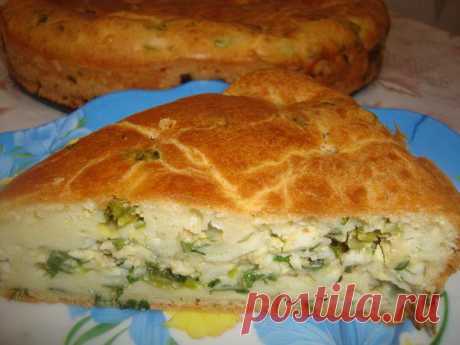ИЗ СЕРИИ БЫСТРЫЕ ПИРОГИ. ПИРОГ С ЯЙЦАМИ И ЛУКОМ