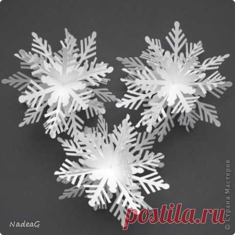 Оригами - Снежинка