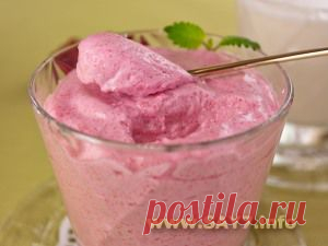 Клюквенный мусс