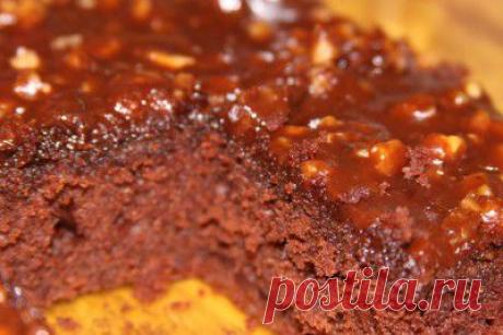 Шоколадный торт на противне : Торты, пирожные