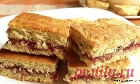 Утилизируем старый кефир - готовим вкусное печенье на кефире с начинкой из любимого варенья