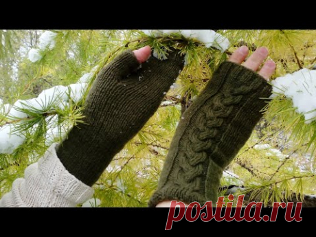 Вяжем МИТЕНКИ. Быстро и просто даже для начинающих! Ч. 1